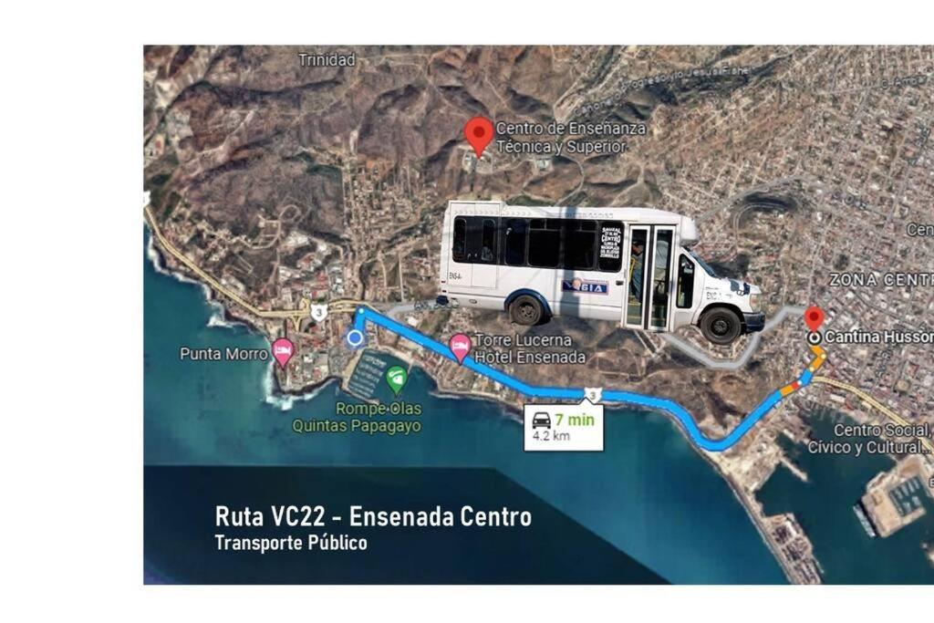 Estilo Californiano Villa Ensenada Eksteriør billede
